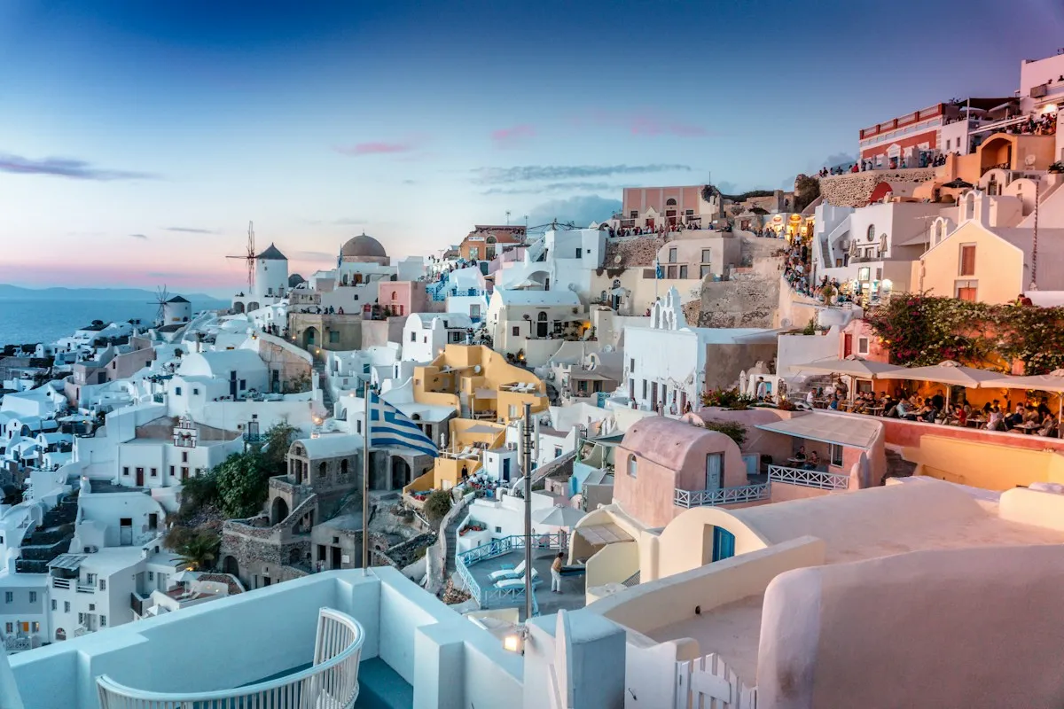Prestataires de mariage à Santorin